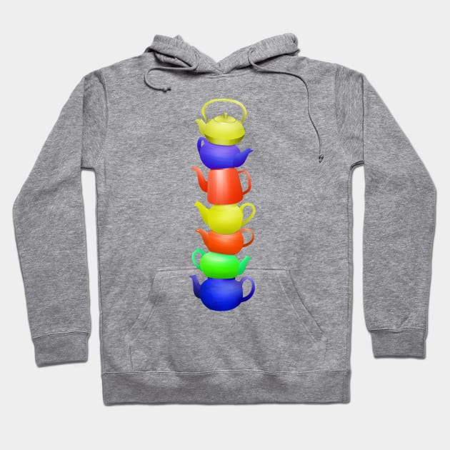 Teapots Hoodie by mailboxdisco